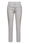 Gardeur Women Damen Hose ZURI128 - Slim - ZURI128-670471-7194 - light grey used - Grau