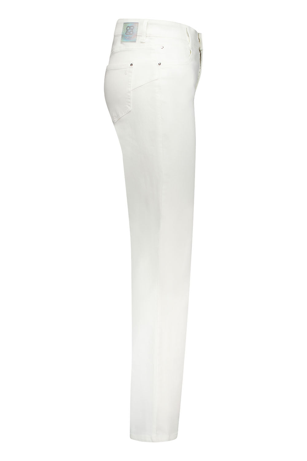 Gardeur Women Damen Hose DARJA5 - Straight - DARJA5-670701-7201 - white denim - Weiß