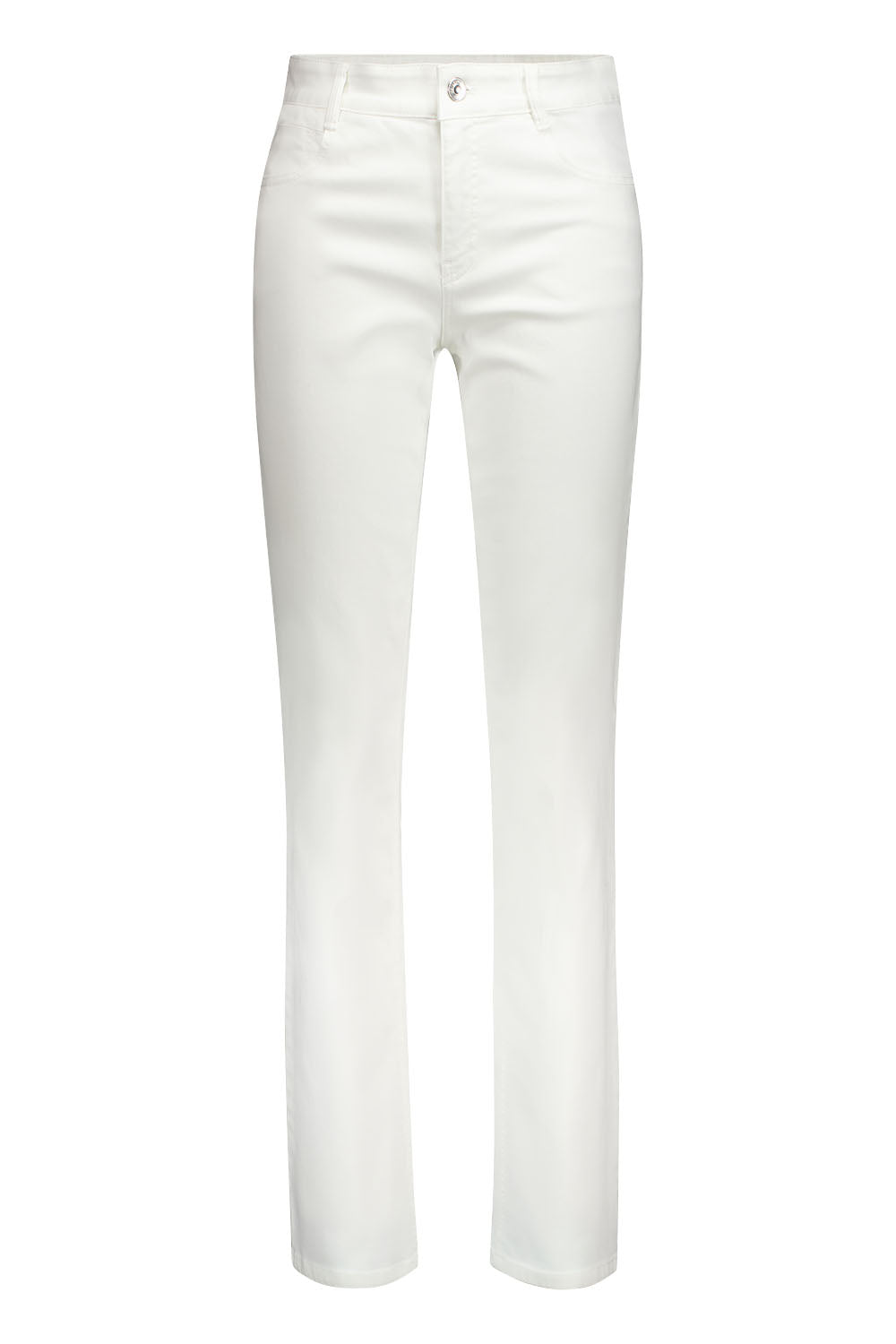 Gardeur Women Damen Hose DARJA5 - Straight - DARJA5-670701-7201 - white denim - Weiß