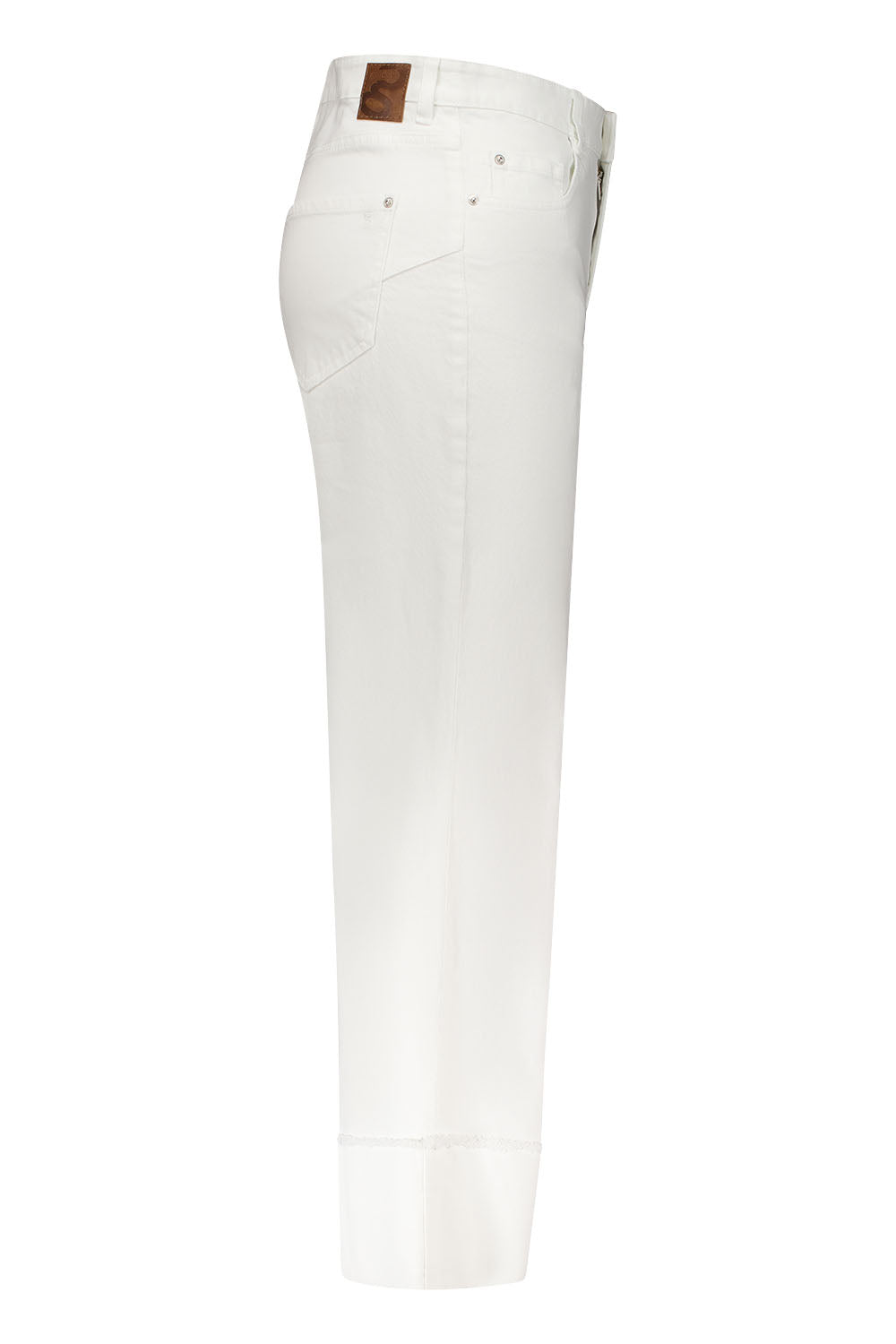 Gardeur Women Damen Hose DARJA6 - Straight - DARJA6-670501-7201 - white denim - Weiß