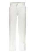 Gardeur Women Damen Hose DARJA6 - Straight - DARJA6-670501-7201 - white denim - Weiß