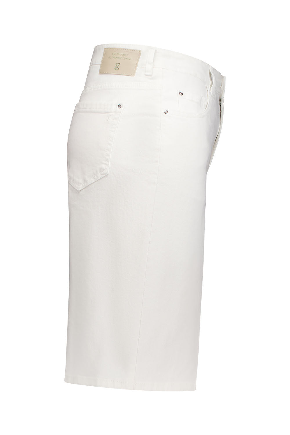 Gardeur Women Damen Hose FELIZA4 - Feminine - FELIZA4-670721-7201 - white denim - Weiß