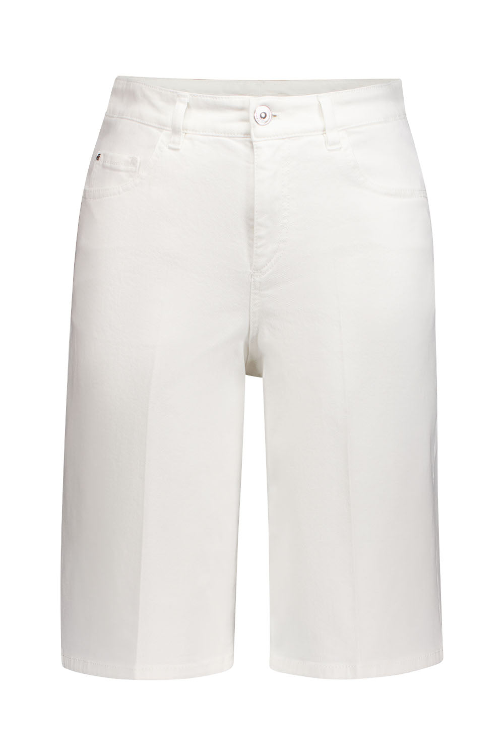 Gardeur Women Damen Hose FELIZA4 - Feminine - FELIZA4-670721-7201 - white denim - Weiß