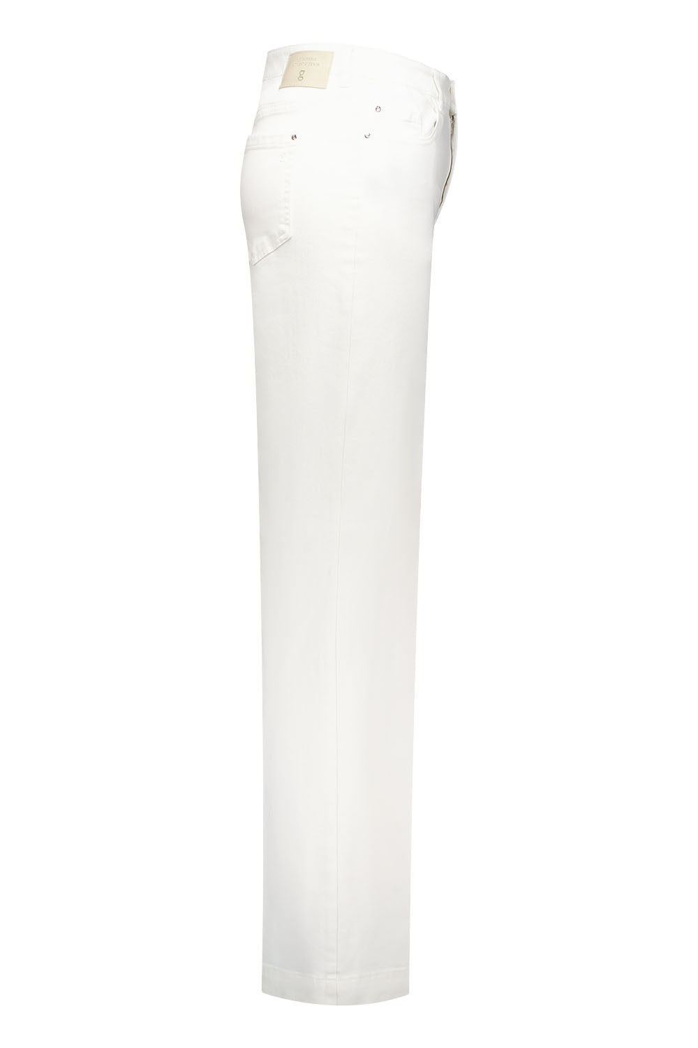 Gardeur Women Damen Hose FELIZA7 - Feminine - FELIZA7-670721-7201 - white denim - Weiß