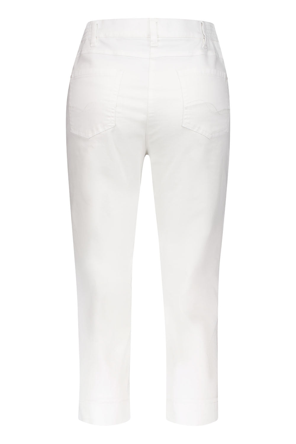 Gardeur Women Damen Hose GRETAH-C - Comfortable Fit - GRETAH-C-970041-7201 - white denim - Weiß