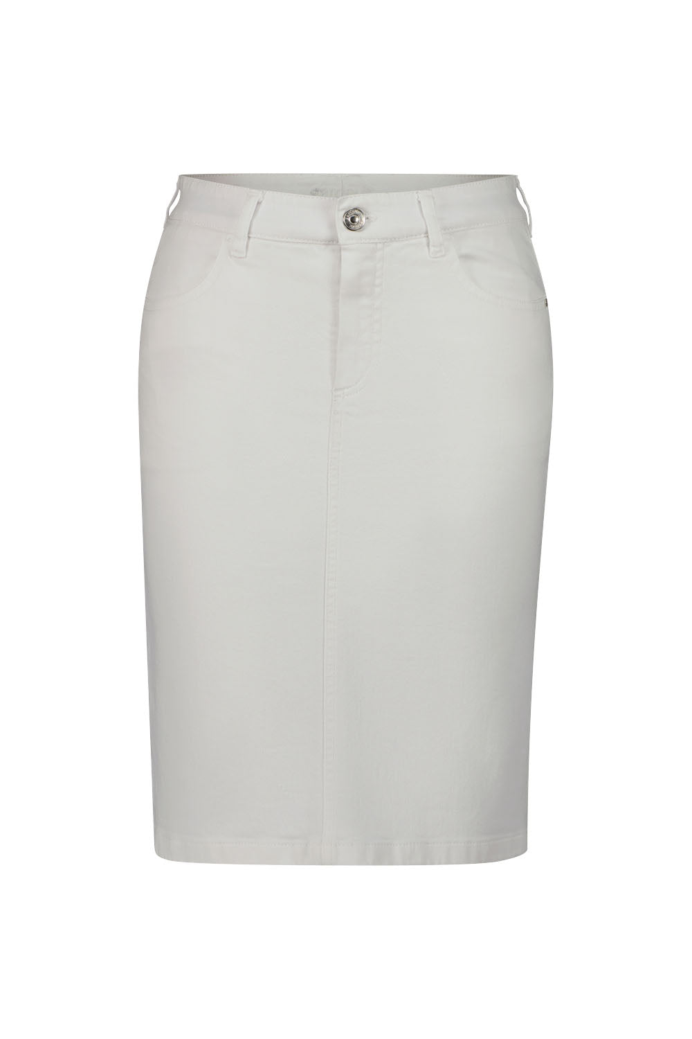 Gardeur Women Damen Rock HEDI550 - HEDI550-670721-7201 - white denim - Weiß
