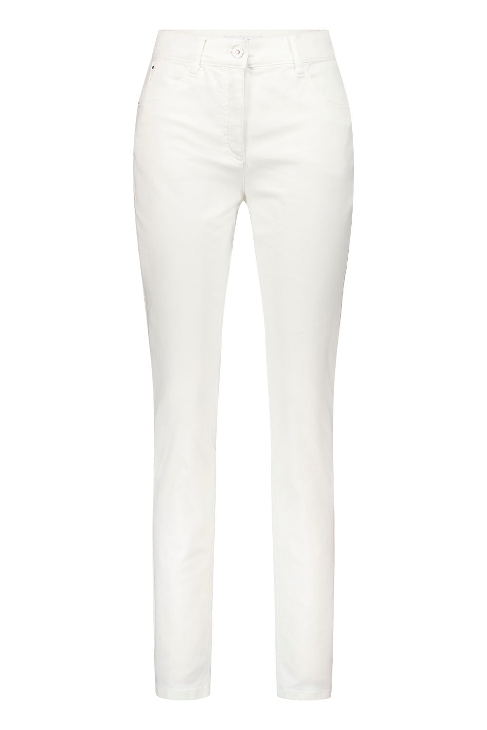 Gardeur Women Damen Hose TWIGYH - Super Slim Fit - TWIGYH-970111-7201 - white denim - Weiß