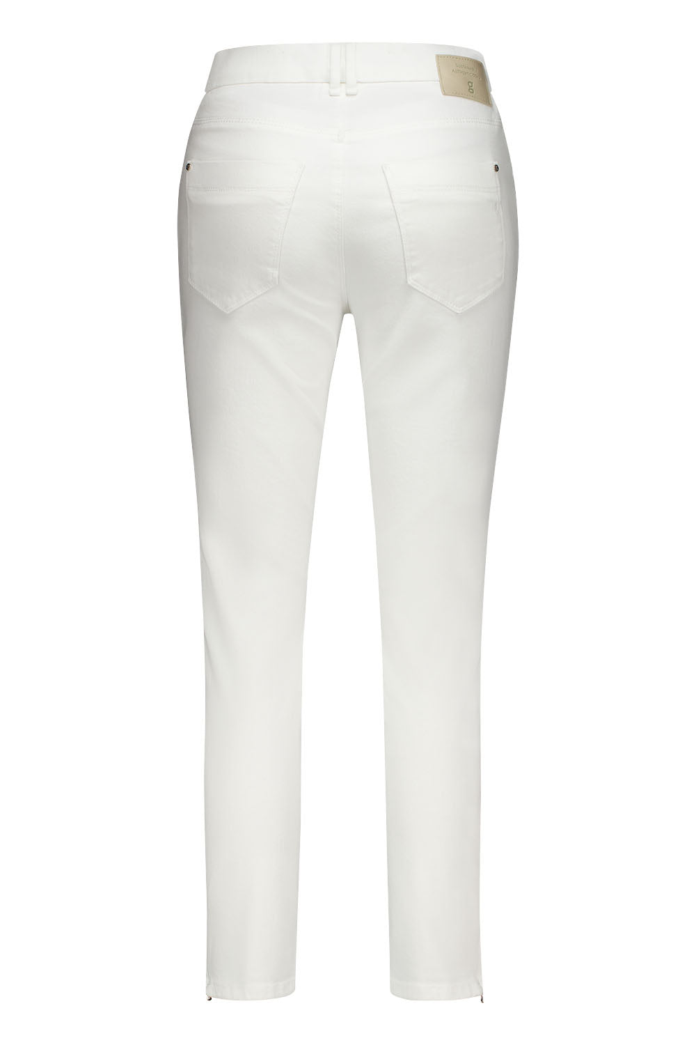 Gardeur Women Damen Hose ZURI121 - Slim - ZURI121-670721-7201 - white denim - Weiß