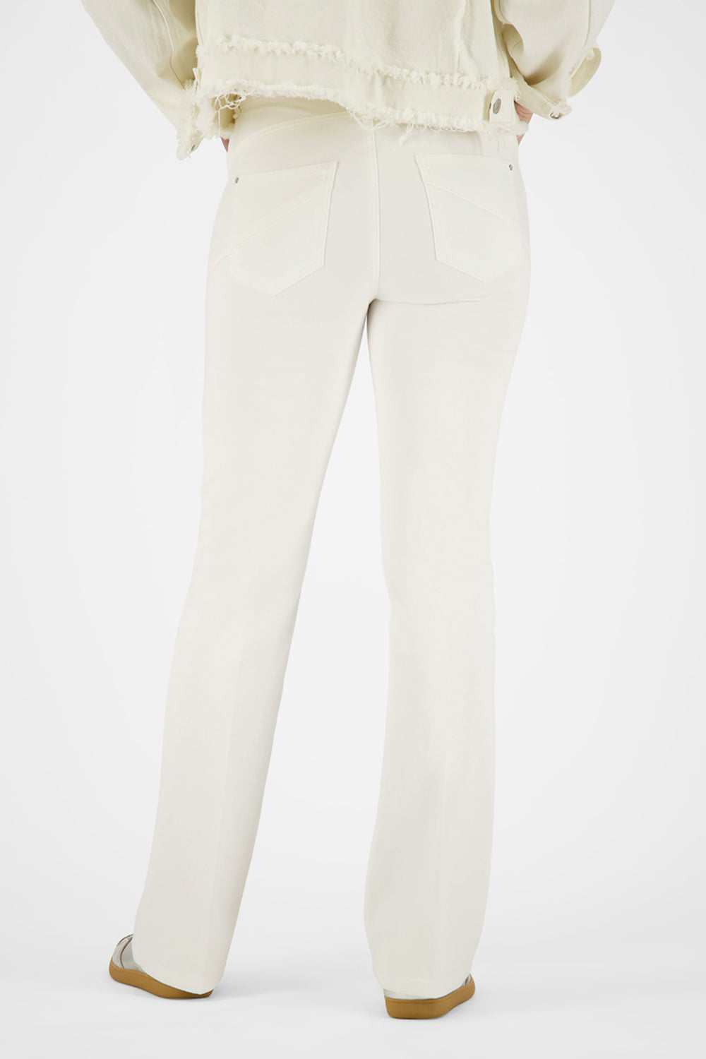 Gardeur Women Damen Hose ZURI126 - Slim Fit - ZURI126-670721-7201 - white denim - Weiß