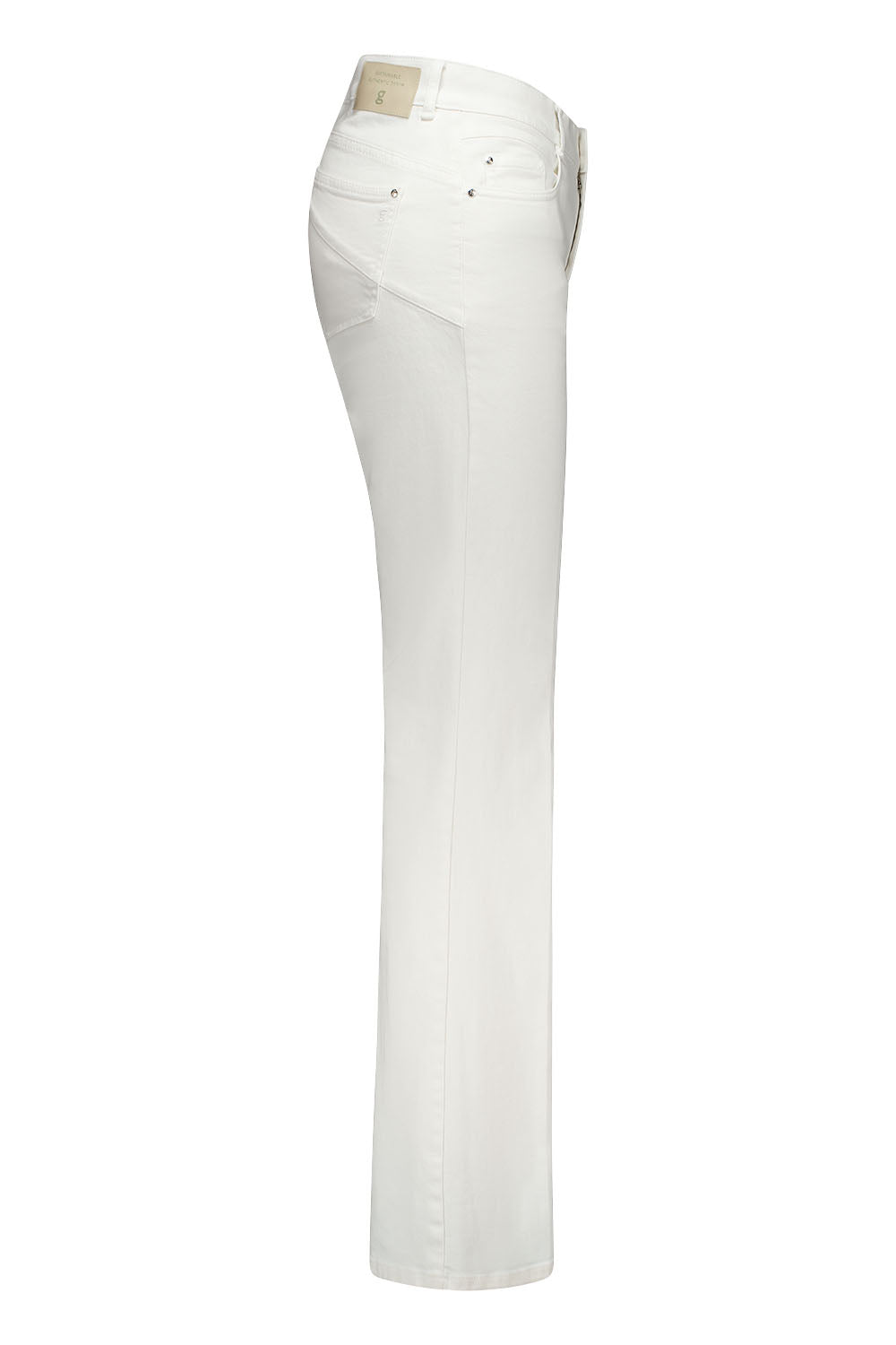 Gardeur Women Damen Hose ZURI126 - Slim Fit - ZURI126-670721-7201 - white denim - Weiß