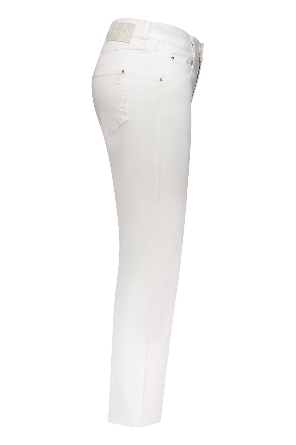 Gardeur Women Damen Hose ZURI128 - Slim - ZURI128-670471-7201 - white denim - Weiß
