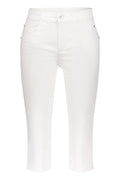 Gardeur Women Damen Hose ZURI129 - Slim - ZURI129-670471-7201 - white denim - Weiß