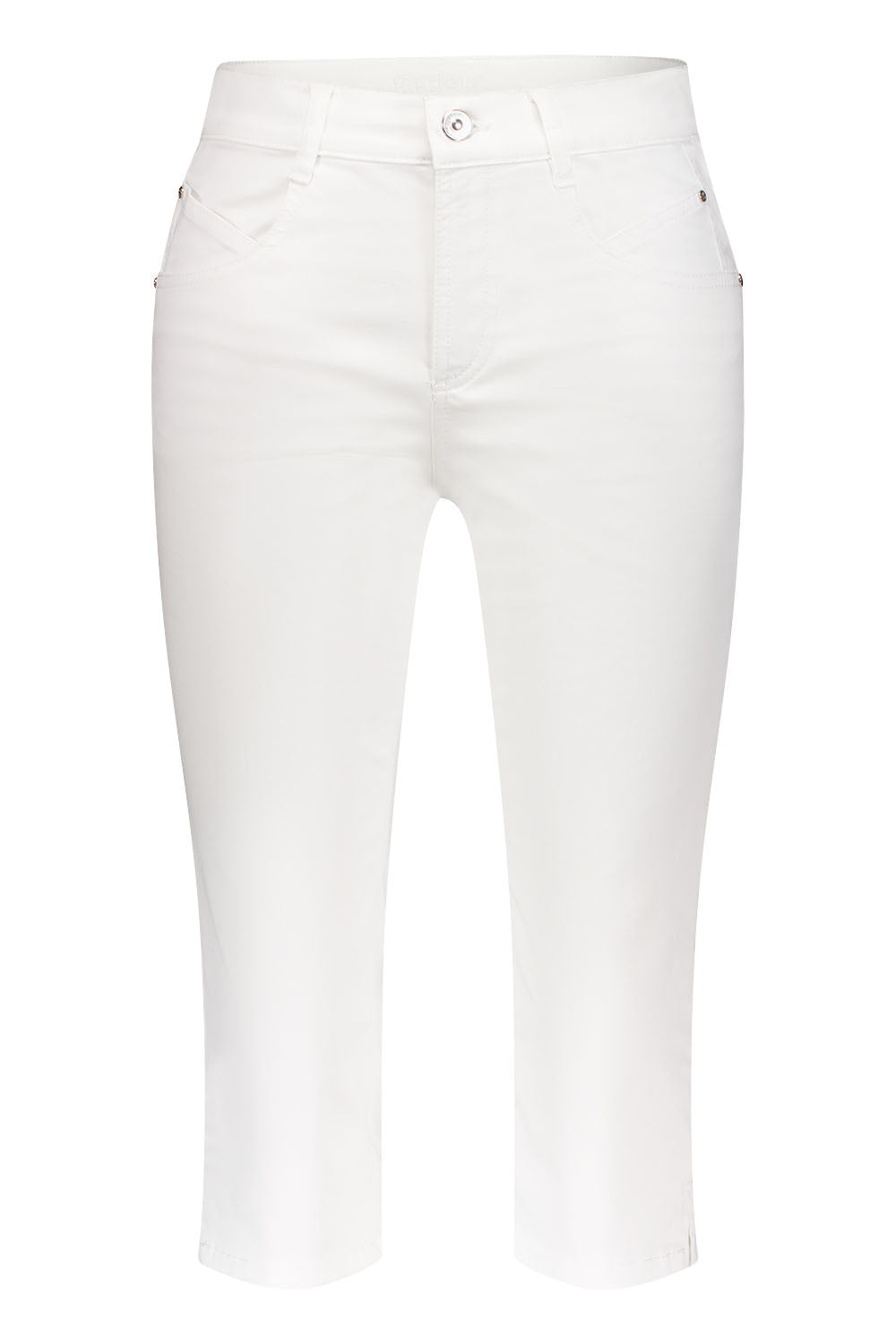 Gardeur Women Damen Hose ZURI129 - Slim - ZURI129-670471-7201 - white denim - Weiß