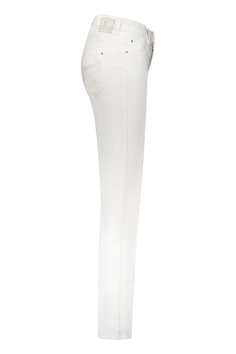 Gardeur Women Damen Hose ZURI135 - Slim - ZURI135-670701-7201 - white denim - Weiß