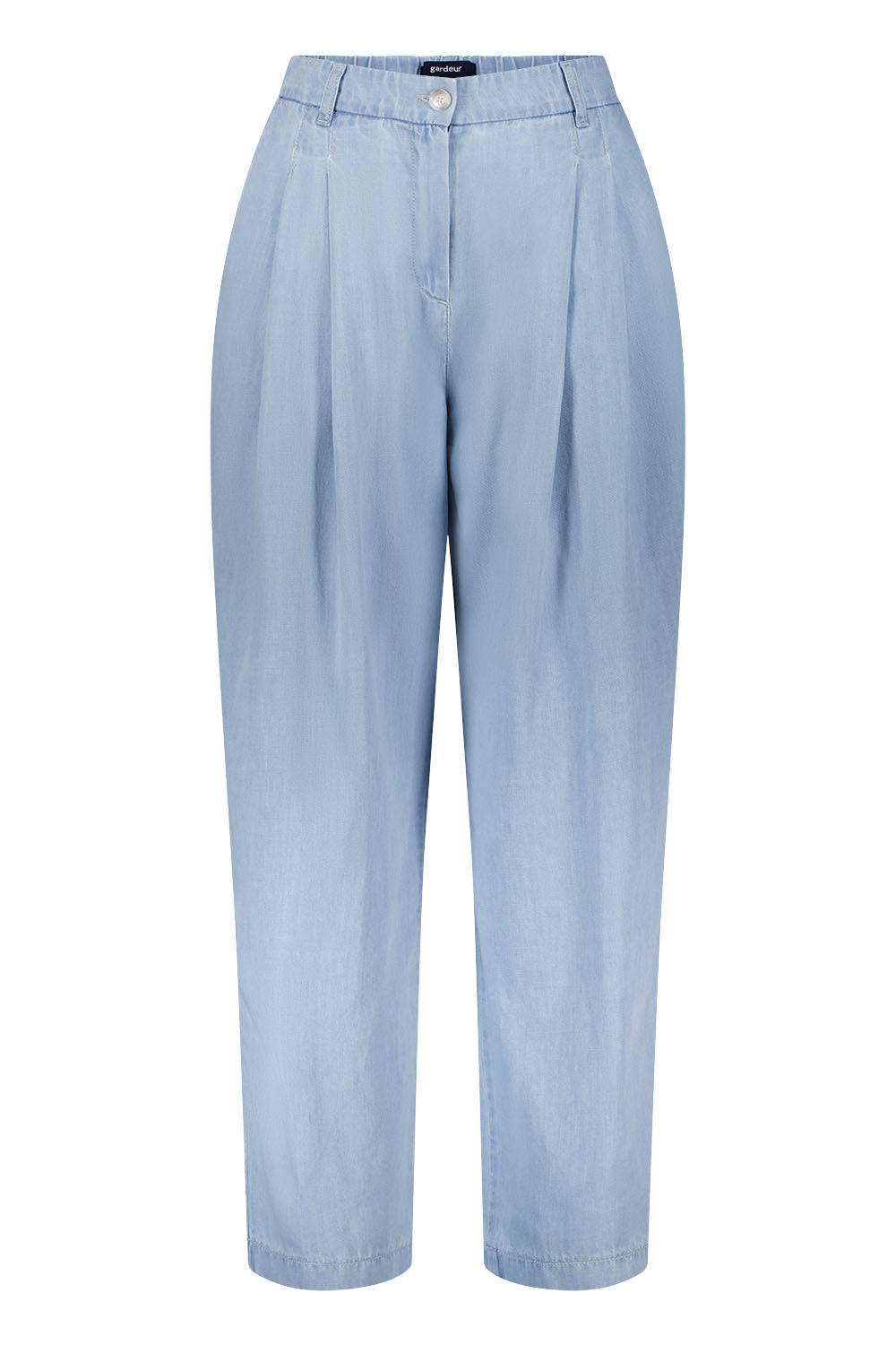 Gardeur Women Damen Hose ILMA8-HIGH - Modern - ILMA8-HIGH-670160-7266 - light stone - Blau