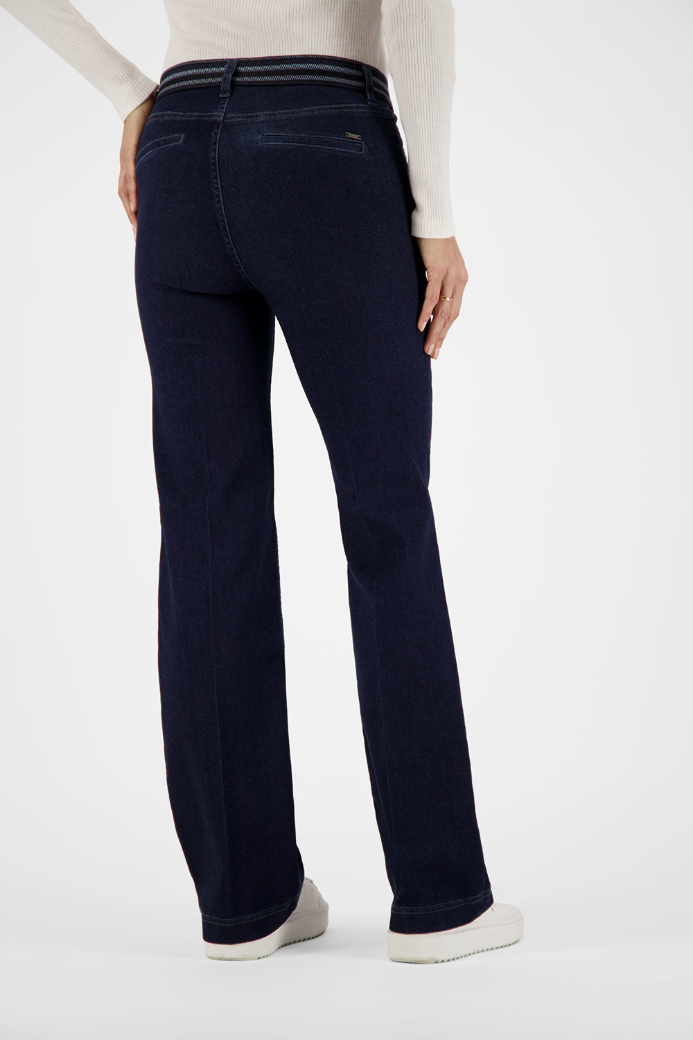 Gardeur Women Damen Hose ZILLA1 - Slim - ZILLA1-670701-7268 - dark stone - Blau