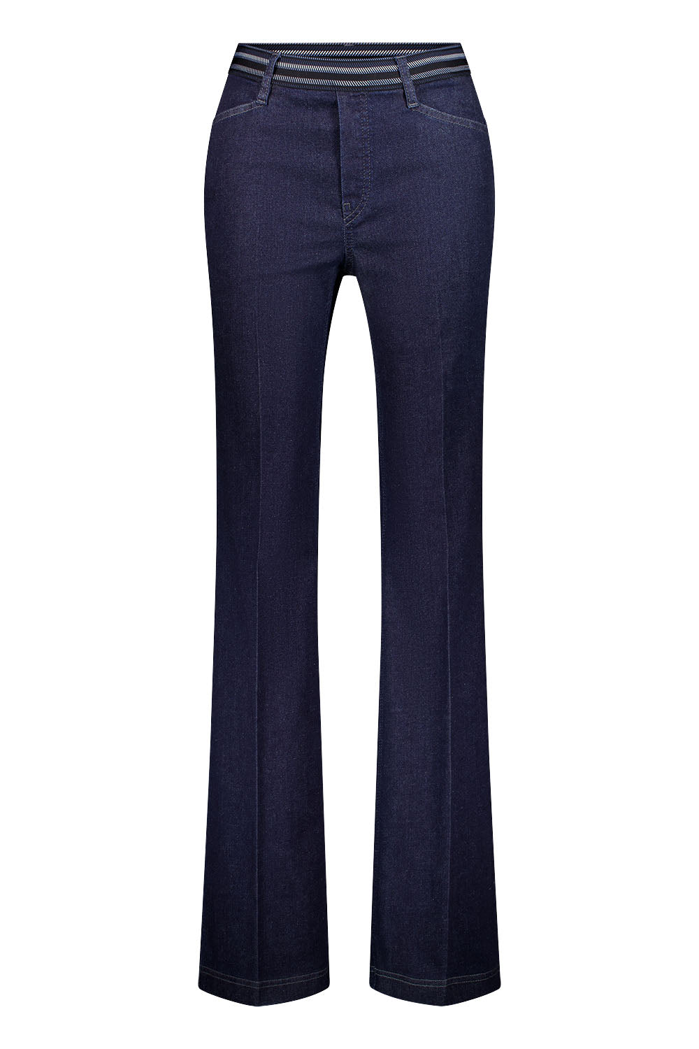Gardeur Women Damen Hose ZILLA1 - Slim - ZILLA1-670701-7268 - dark stone - Blau