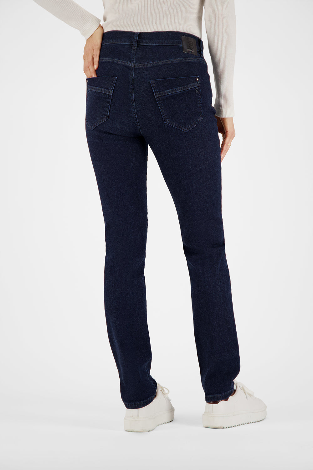 Gardeur Women Damen Hose ZURI135 - Slim - ZURI135-670701-7268 - dark stone - Blau