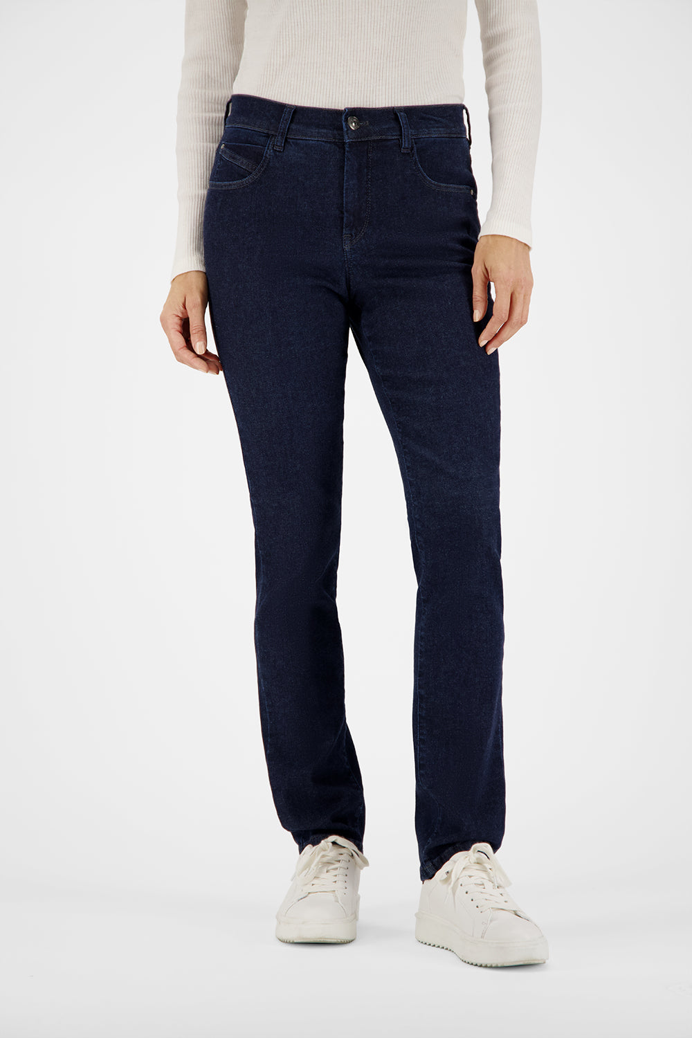 Gardeur Women Damen Hose ZURI135 - Slim - ZURI135-670701-7268 - dark stone - Blau