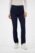 Gardeur Women Damen Hose ZURI135 - Slim - ZURI135-670701-7268 - dark stone - Blau