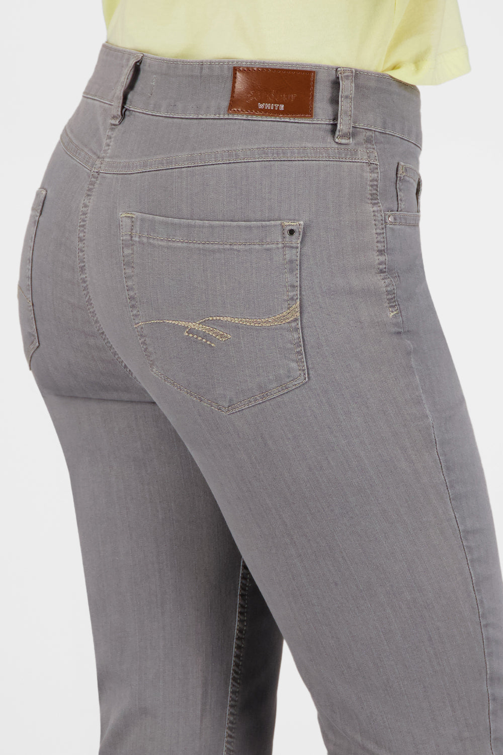 Gardeur Women Damen Hose CORAH - Special Fit - CORAH-970041-7294 - light grey - Grau