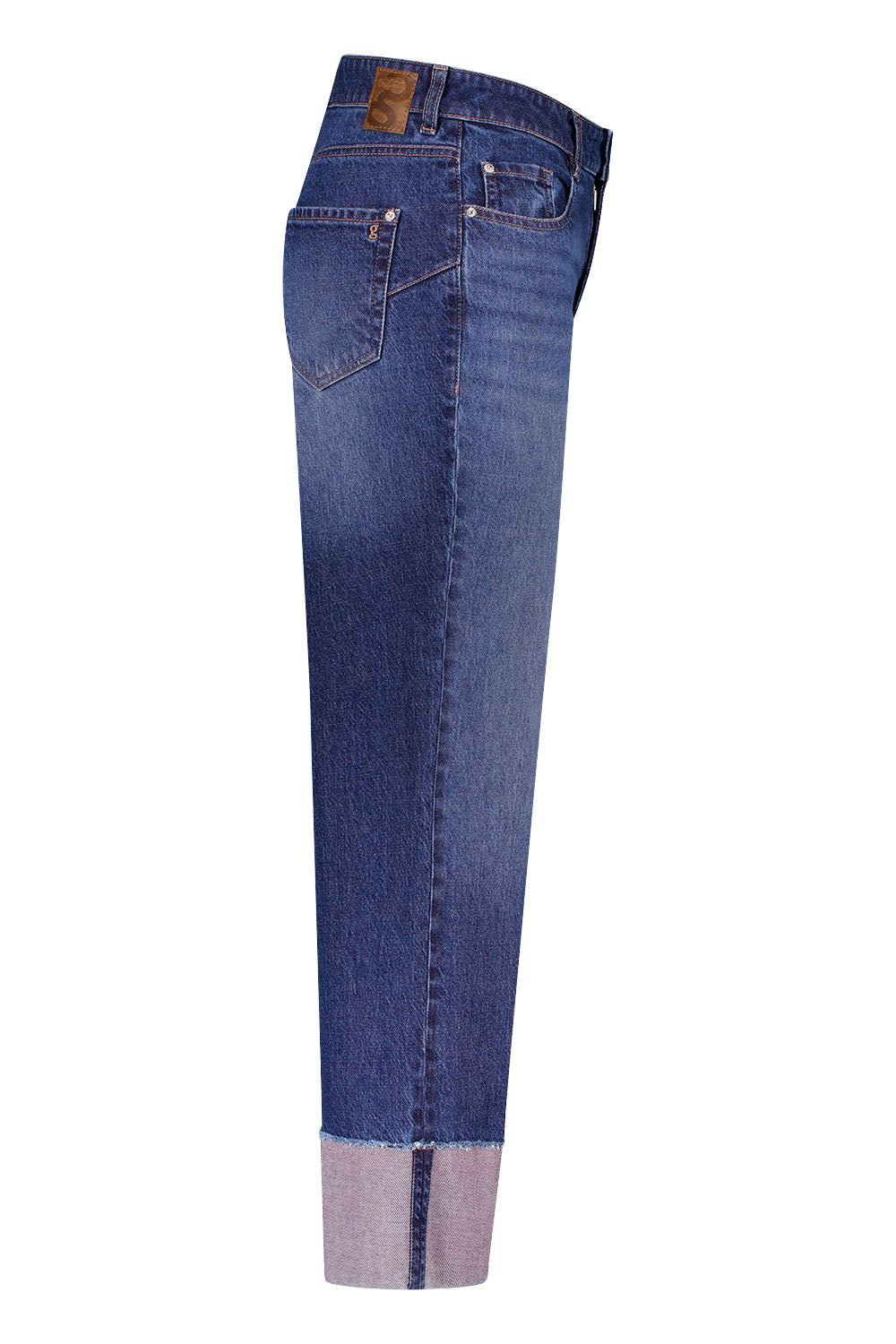Gardeur Women Damen Hose DARJA6 - Straight - DARJA6-670501-7332 - bleach rose overdye used - Grau
