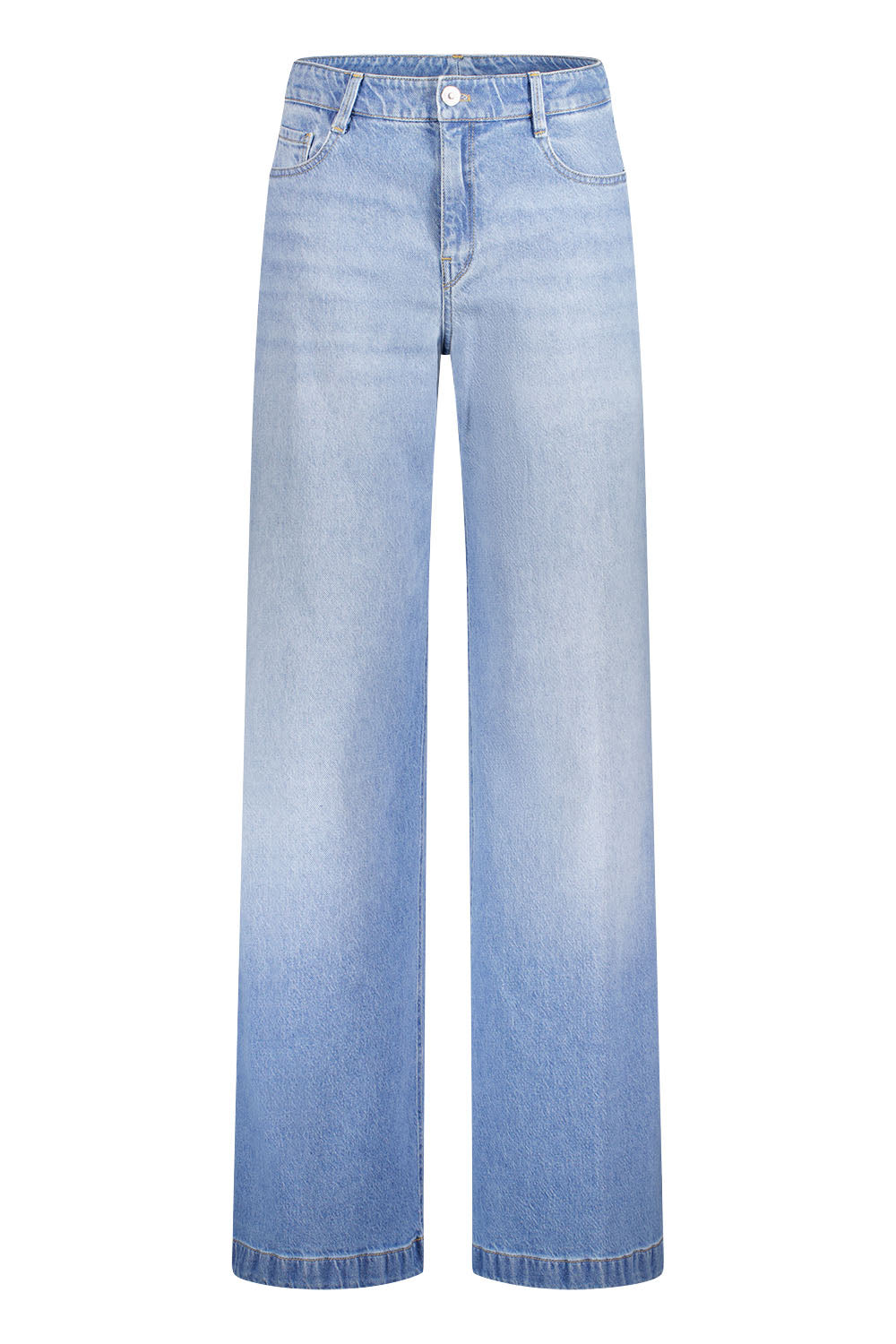Gardeur Women Damen Hose ULETTA - Modern - ULETTA-670501-7365 - bleach used - Blau