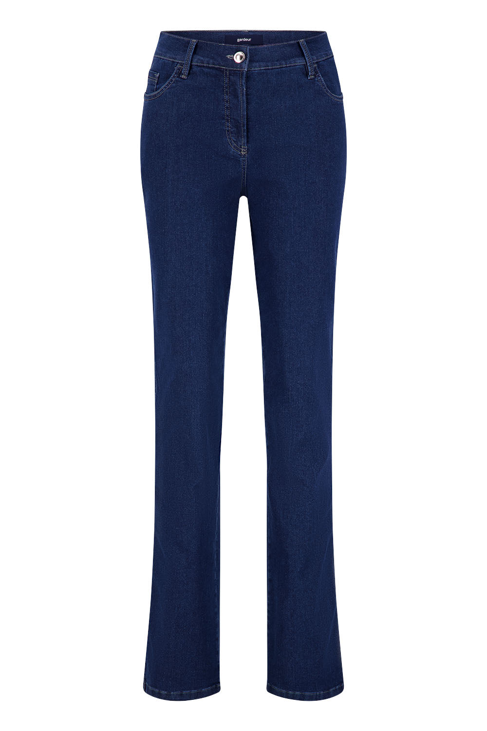 Gardeur Women Damen Hose MAJA4 - Slim - MAJA4-1839-8046 - stone - Grau