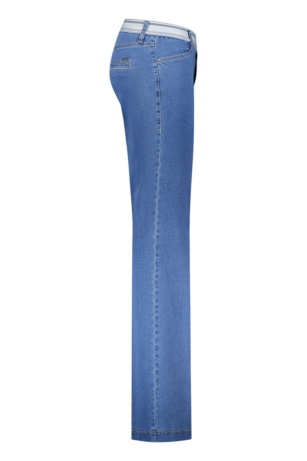 Gardeur Women Damen Hose ZILLA1 - Slim - ZILLA1-670701-9265 - bleach - Blau