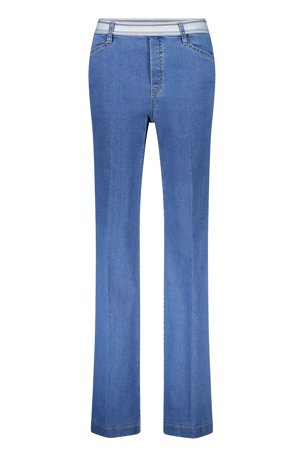 Gardeur Women Damen Hose ZILLA1 - Slim - ZILLA1-670701-9265 - bleach - Blau