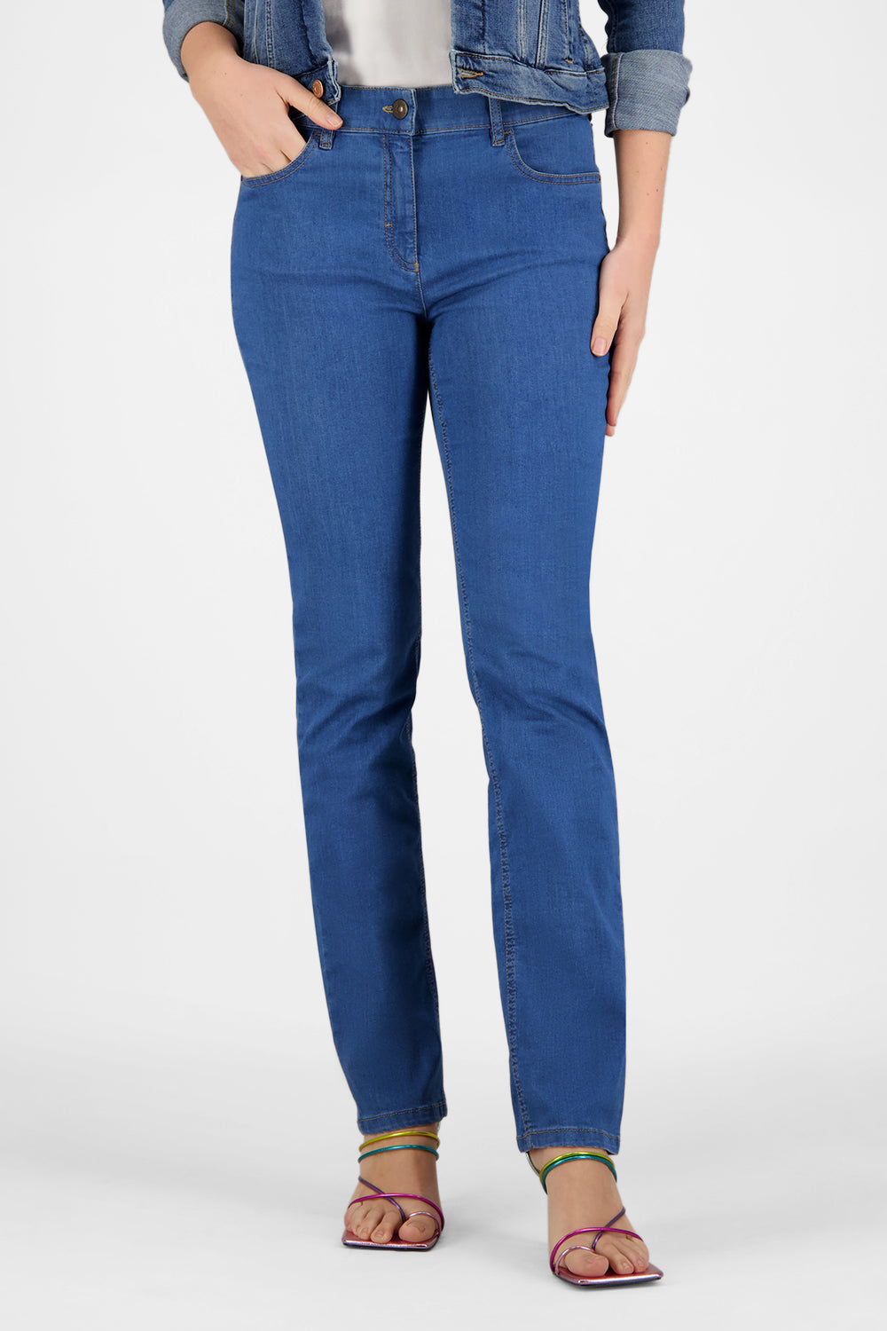 Gardeur Women Damen Hose CORAH - Special Fit - CORAH-970041-9267 - stone - Grau