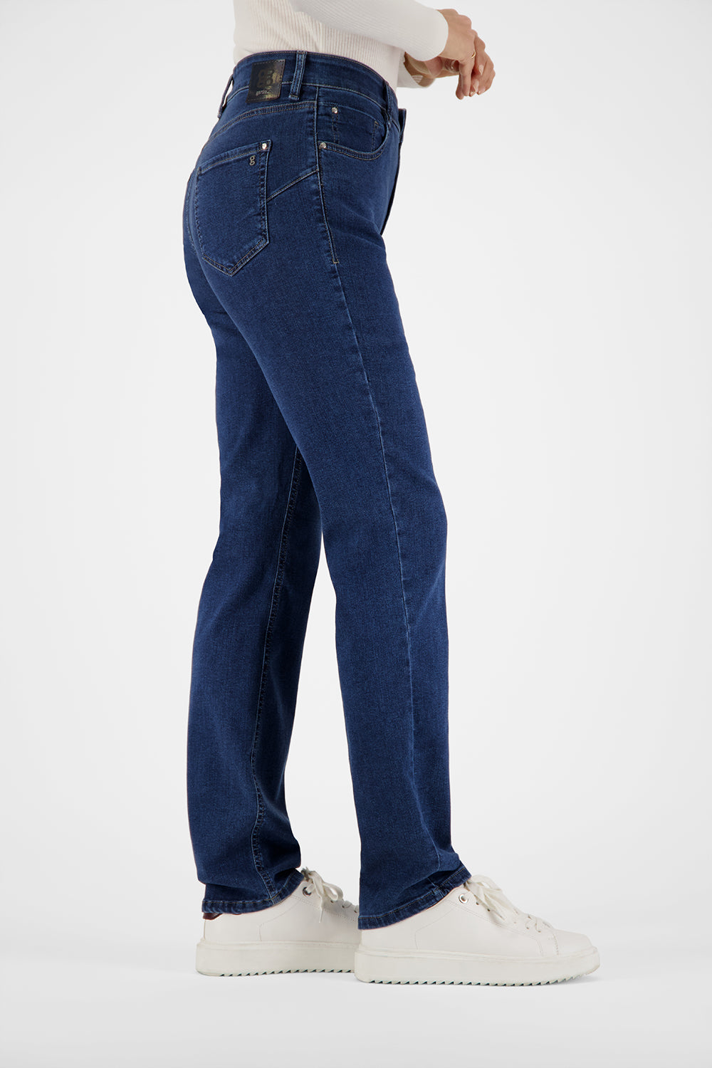 Gardeur Women Damen Hose DARJA5 - Straight - DARJA5-670701-9267 - stone - Grau