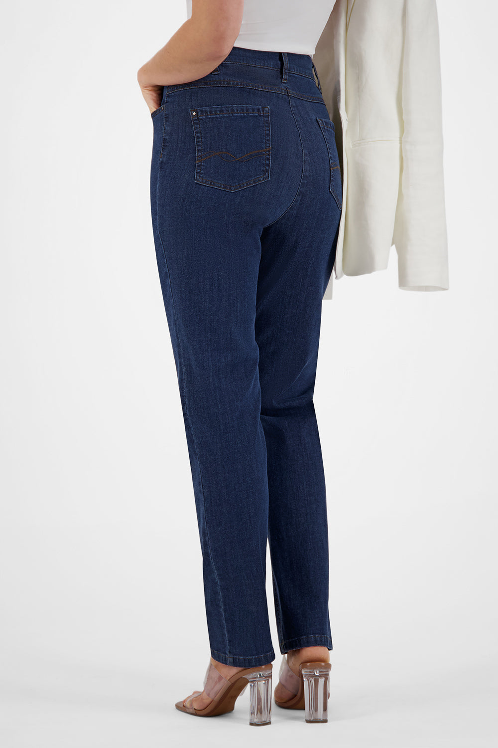 Gardeur Women Damen Hose GRETAH - Comfortable Fit - GRETAH-970041-9267 - stone - Grau