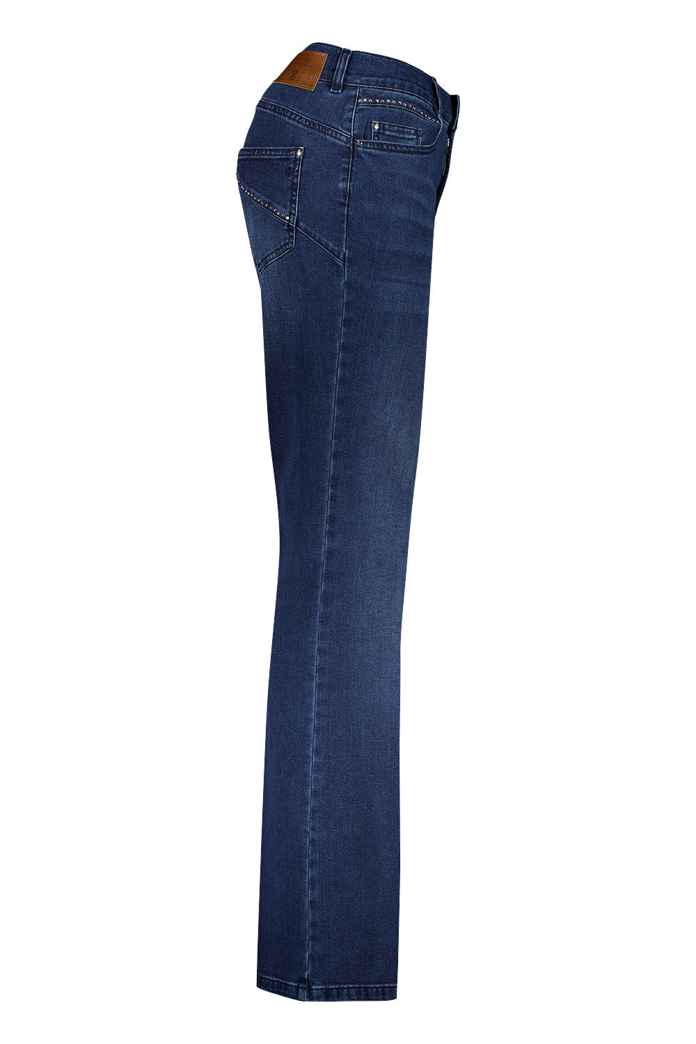 Gardeur Women Damen Hose ZURI126 - Slim Fit - ZURI126-670721-7169 - dark rinse used - Schwarz