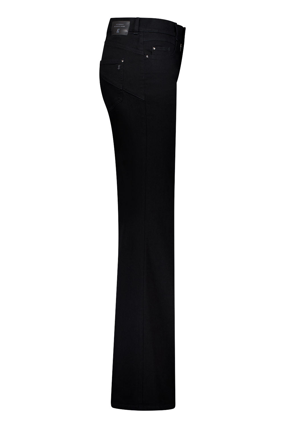 Gardeur Women Damen Hose ZURI126 - Slim Fit - ZURI126-670721-7799 - black black - Schwarz
