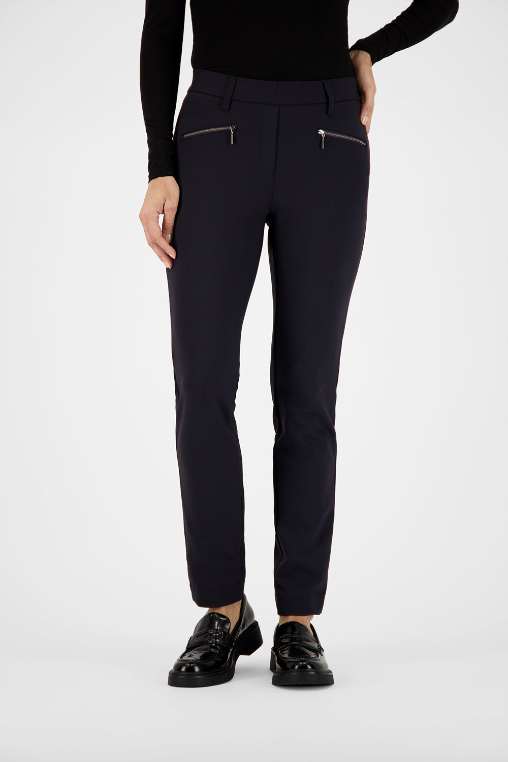 Gardeur Women Damen Hose ZENY - Slim Fit - ZENY-601801-1068 - marine - Blau