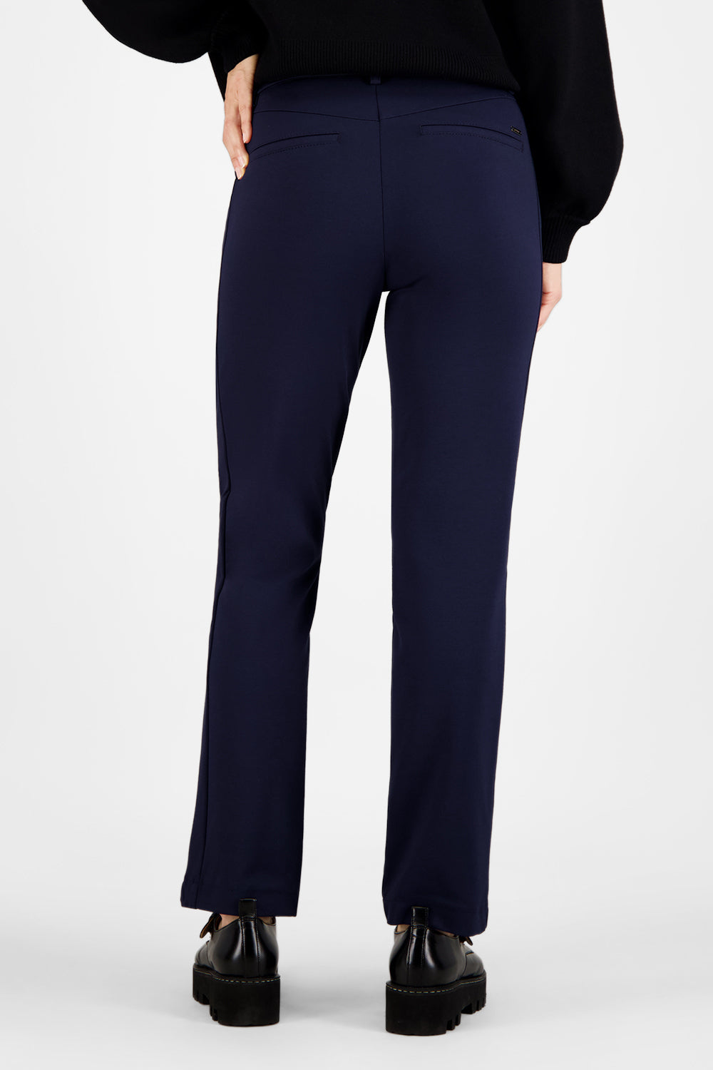 Gardeur Women Damen Hose ZENE57 - Slim - ZENE57-601461-1069 - dunkelmarine - Blau