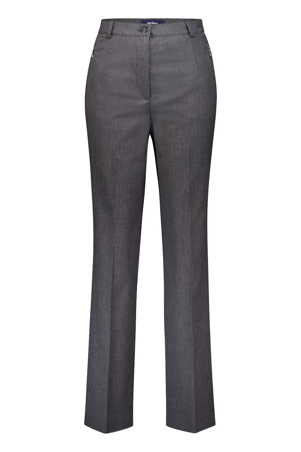 Gardeur Women Damen Hose KAREN1 - Comfortable Fit - KAREN1-602111-1089 - dunkelgrau - Grau