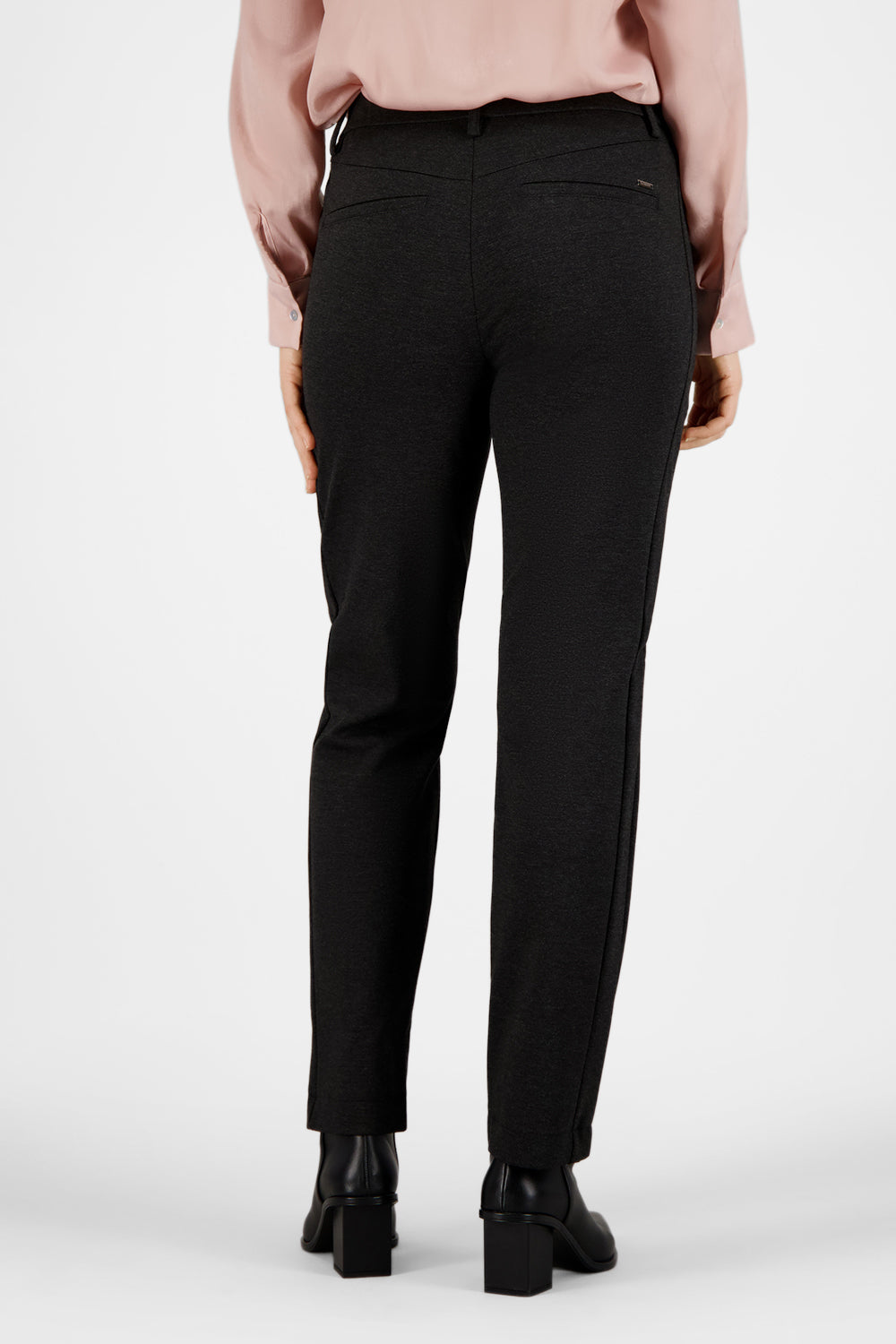 Gardeur Women Damen Hose ZENE57 - Slim Fit - ZENE57-601281-1098 - anthrazit - Schwarz