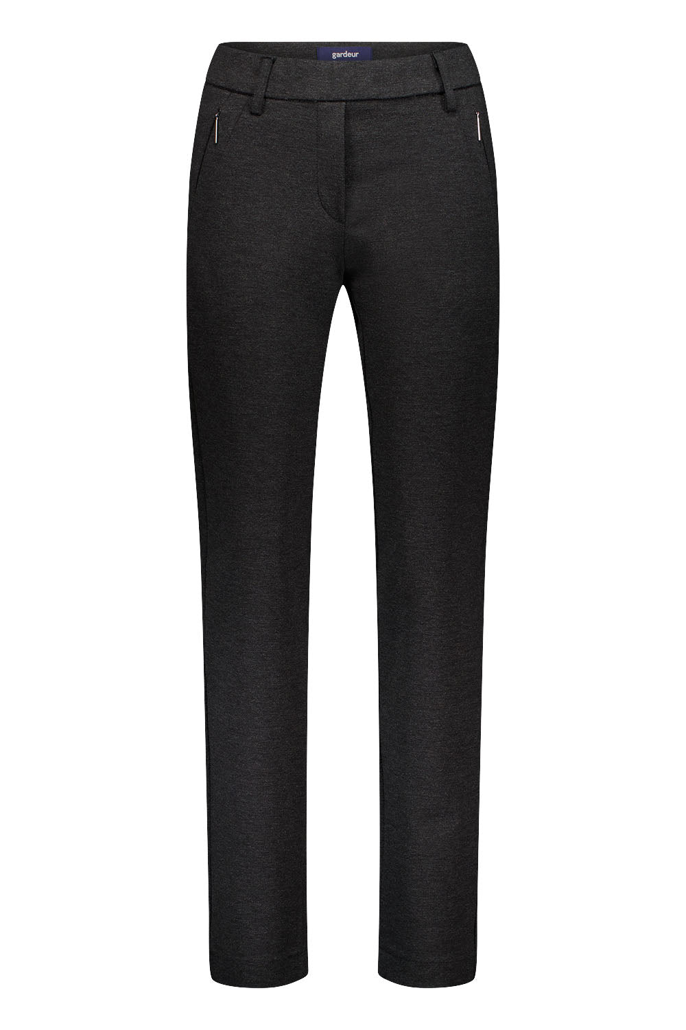 Gardeur Women Damen Hose ZENE57 - Slim Fit - ZENE57-601281-1098 - anthrazit - Schwarz