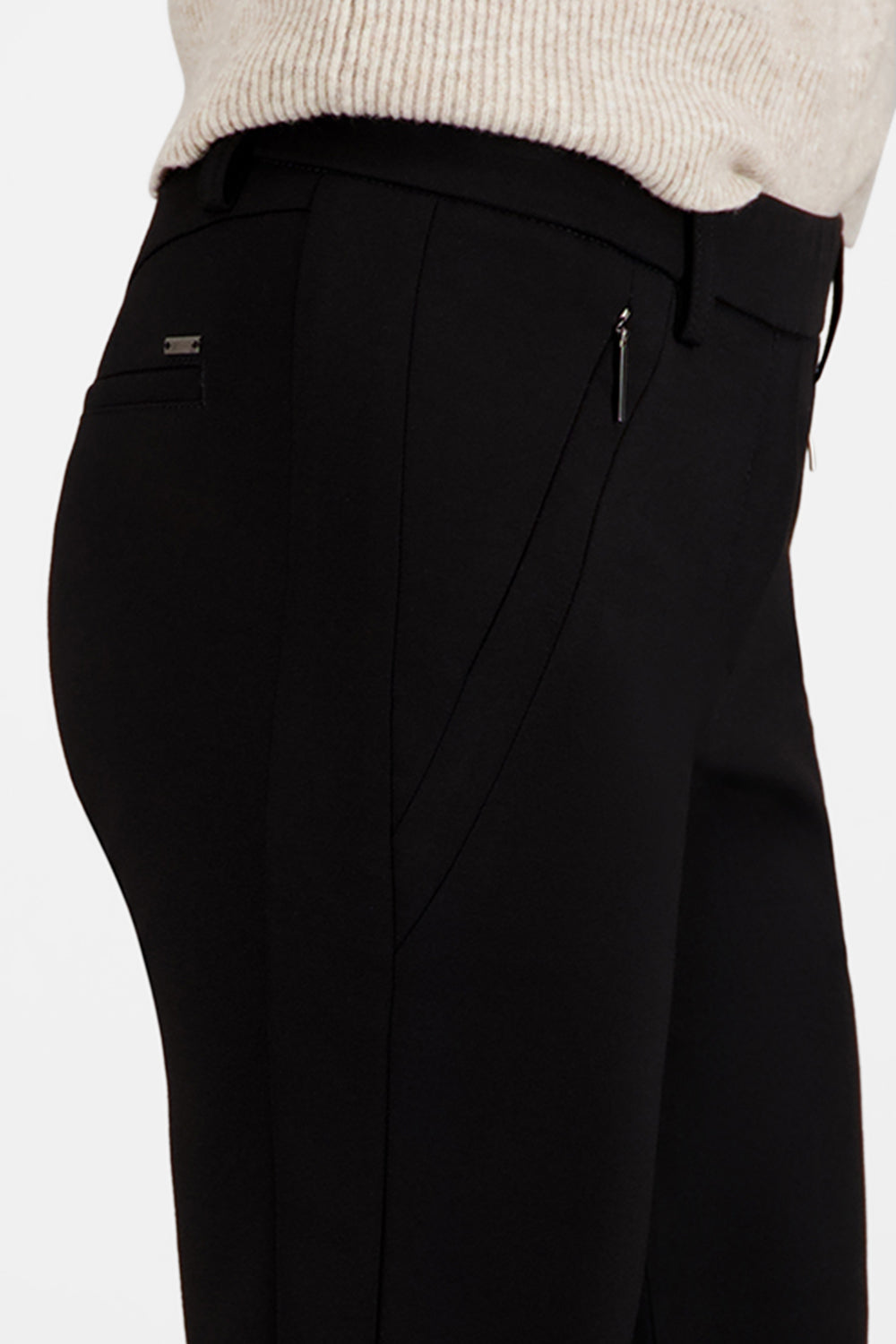 Gardeur Women Damen Hose ZENE57 - Slim - ZENE57-601461-1099 - schwarz - Schwarz