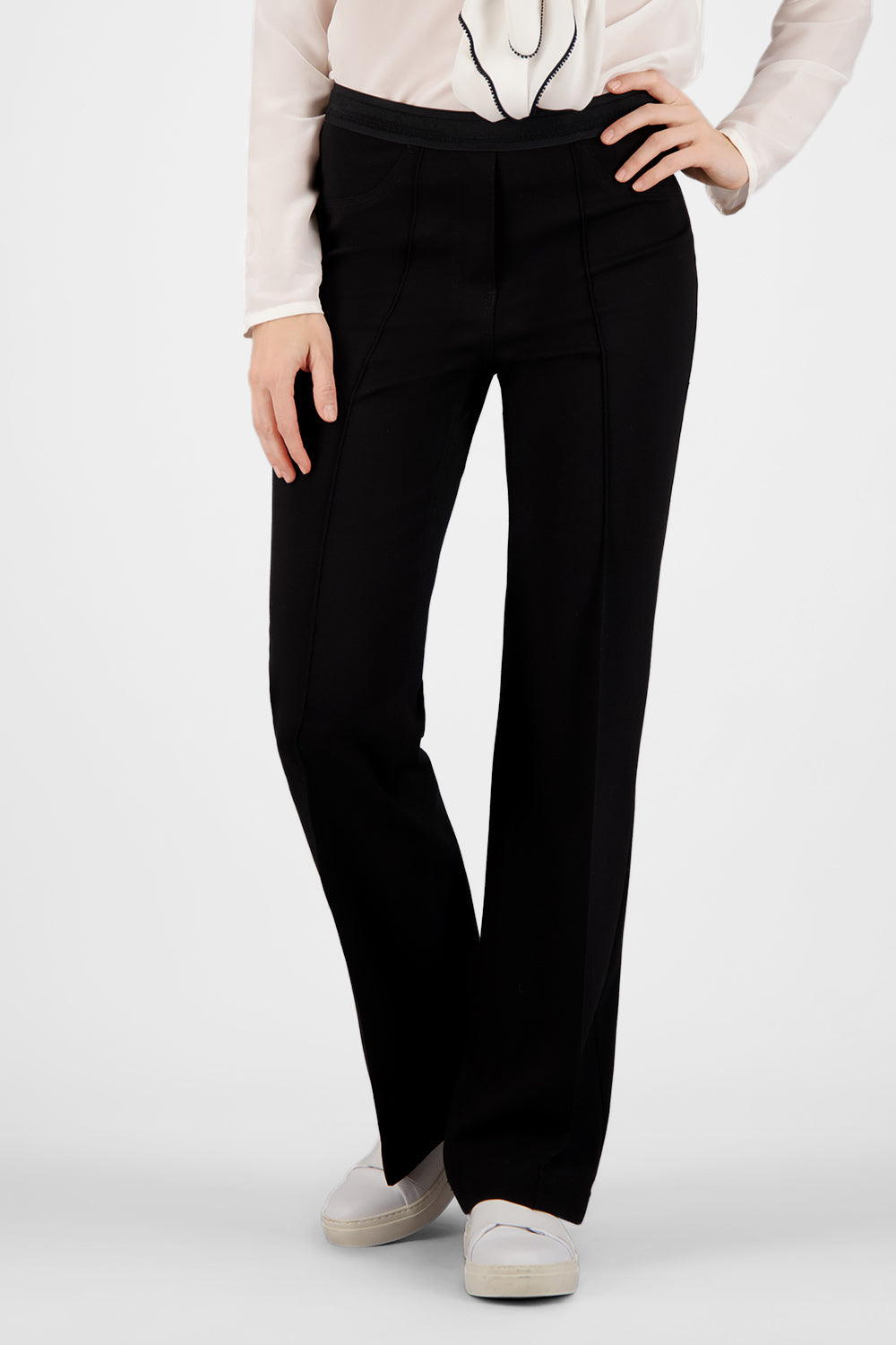 Gardeur Women Damen Hose ZILLA - Slim Fit - ZILLA-601461-1099 - schwarz - Schwarz