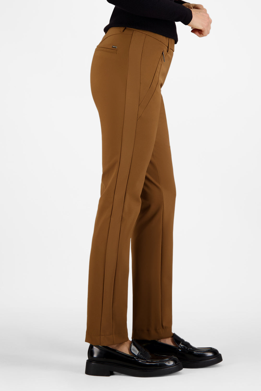 Gardeur Women Damen Hose ZENE57 - Slim - ZENE57-602471-1223 - camel - Beige