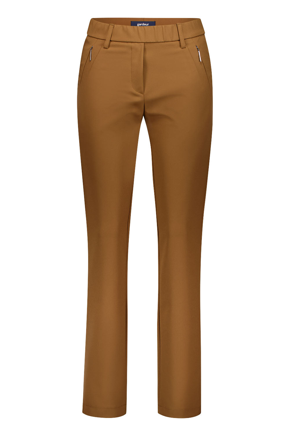 Gardeur Women Damen Hose ZENE57 - Slim - ZENE57-602471-1223 - camel - Beige