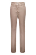 Gardeur Women Damen Hose GRETAH - Comfortable Fit - GRETAH-90021-2022 - taupe - Beige