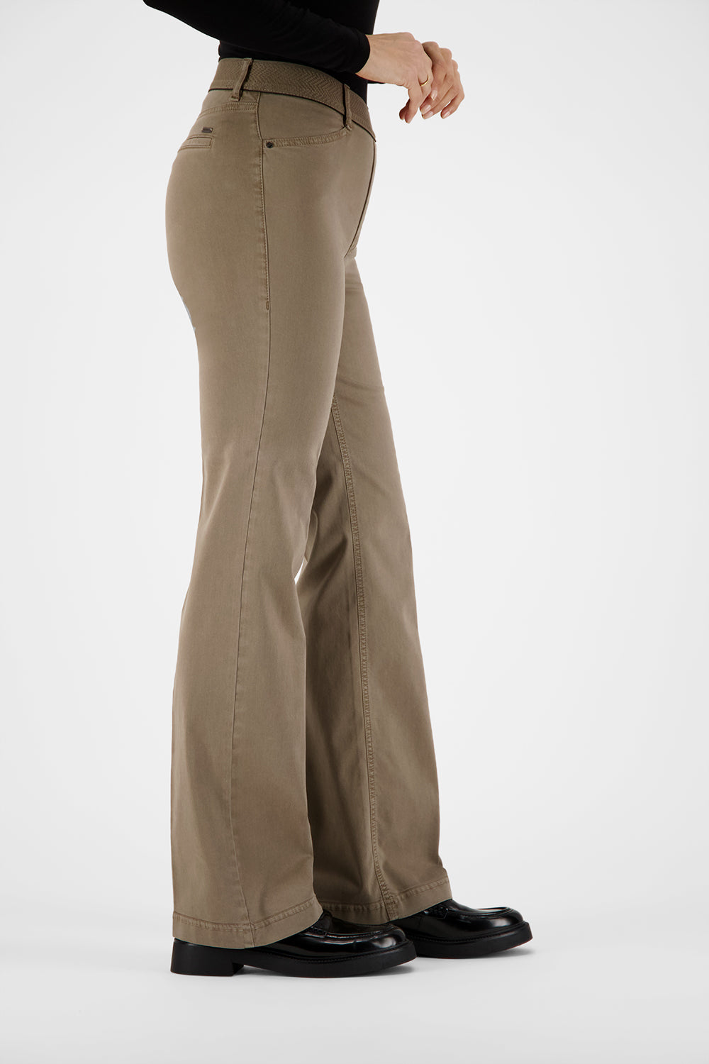 Gardeur Women Damen Hose ZILLA1 - Slim Fit - ZILLA1-80691-2022 - taupe - Beige
