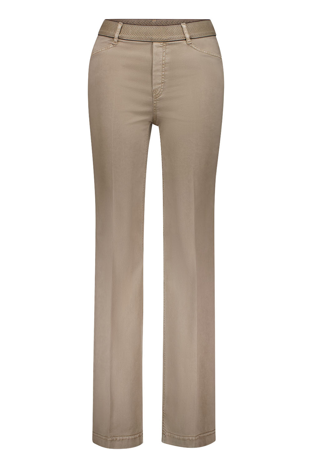 Gardeur Women Damen Hose ZILLA1 - Slim Fit - ZILLA1-80691-2022 - taupe - Beige