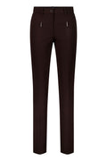 Gardeur Women Damen Hose ZENE51 - Slim Fit - ZENE51-601371-2028 - dunkelbraun - Braun