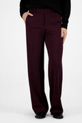 Gardeur Women Damen Hose FRANCA800 - Feminine Fit - FRANCA800-601371-3039 - dunkelbordeaux - Braun