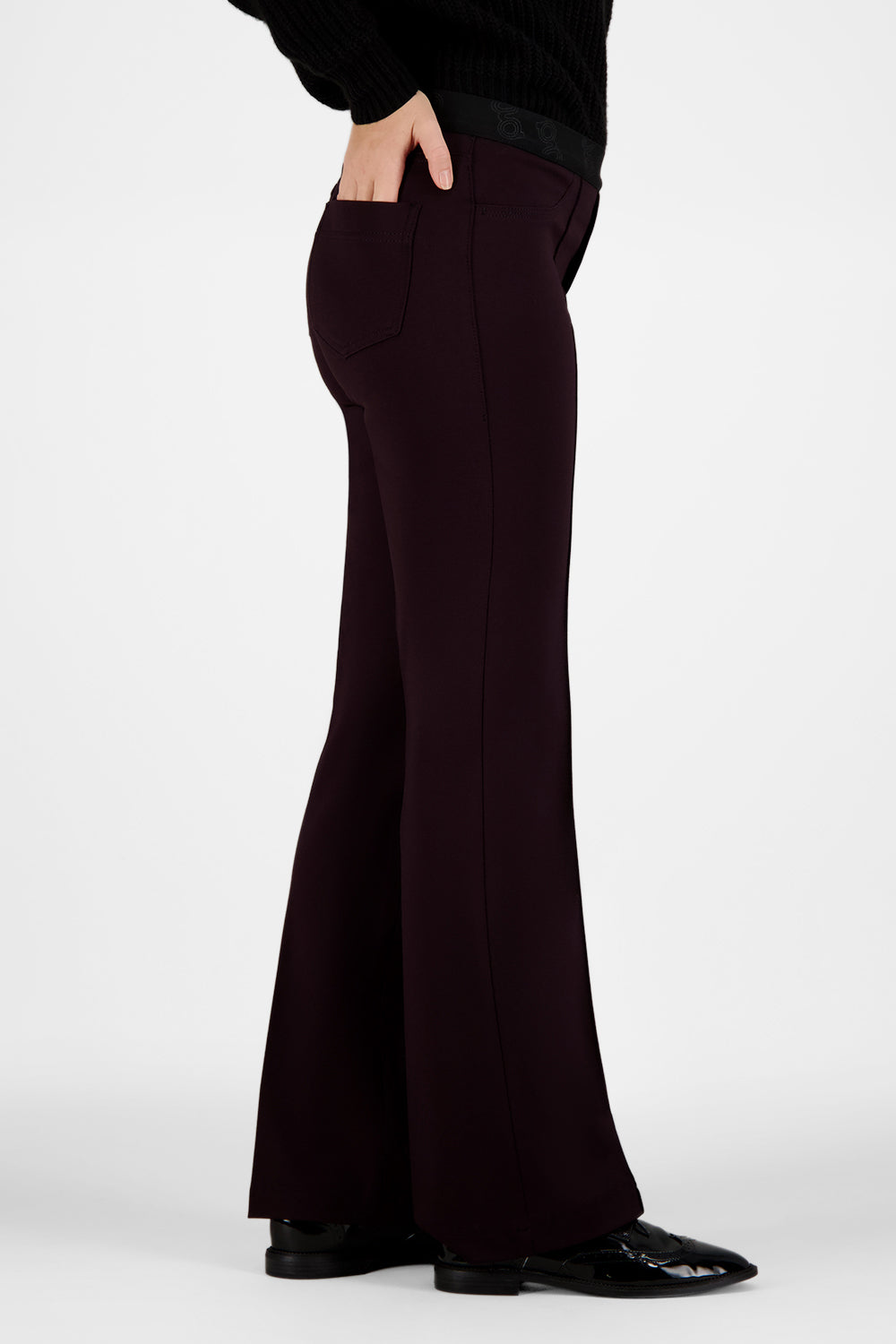 Gardeur Women Damen Hose ZILLA - Slim Fit - ZILLA-601461-3039 - dunkelbordeaux - Braun